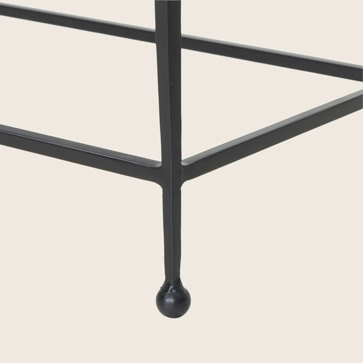 Dalston Cast Glass Console Table