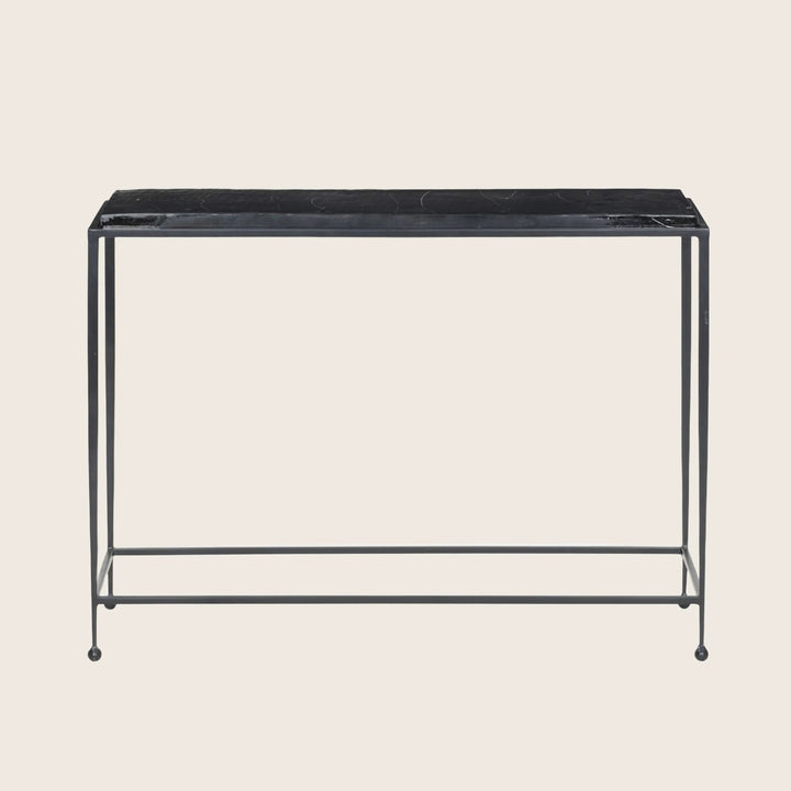 Dalston Cast Glass Console Table