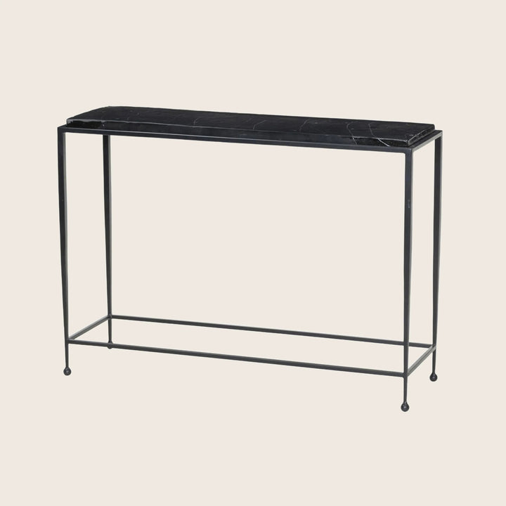 Dalston Cast Glass Console Table