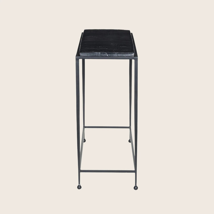 Dalston Cast Glass Console Table