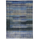 Blue Alchemy Traditional Silk Wool Blend Rug - 9' x 12'11"