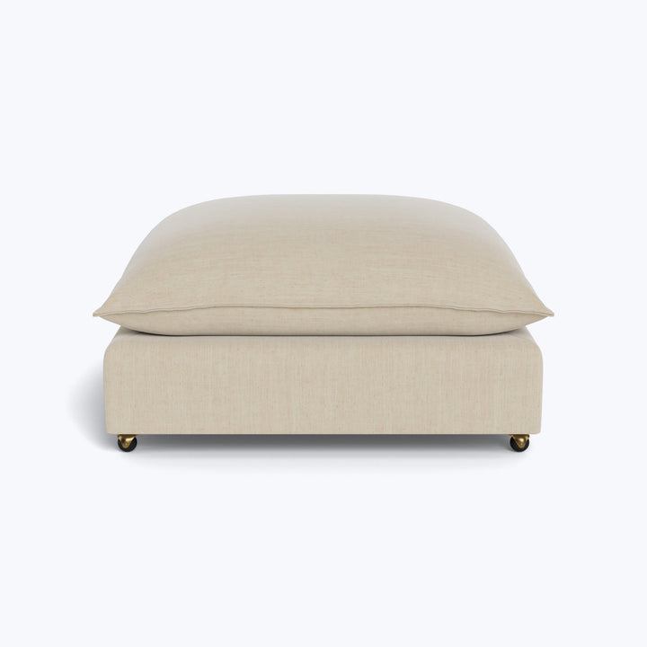 Montauk Ottoman w/ Casters