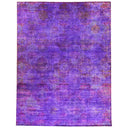 Purple Alchemy Contemporary Silk Rug - 8'10" x 11'10"