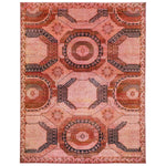 Pink Alchemy Traditional Silk Rug - 7'9" x 10'