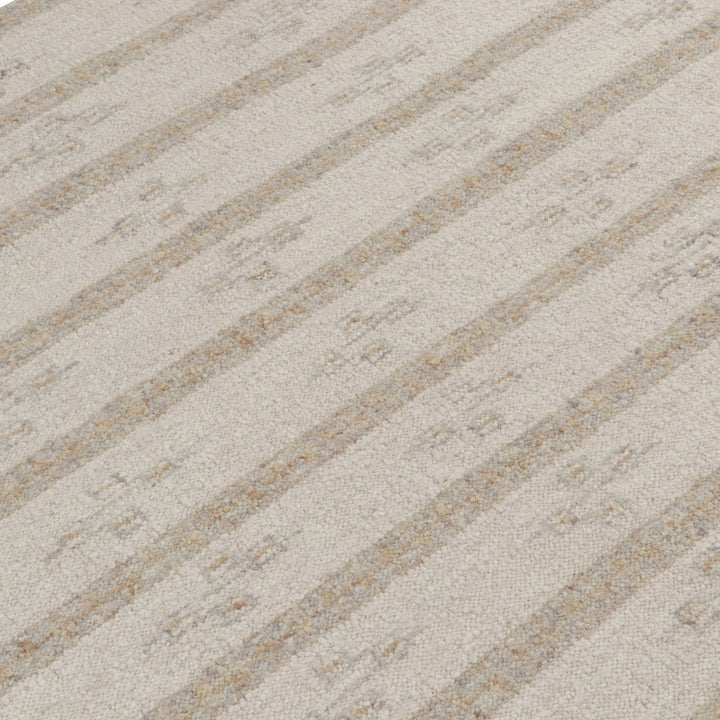 Grey Moroccan Berber Wool Rug - 7'9" x 10'6"