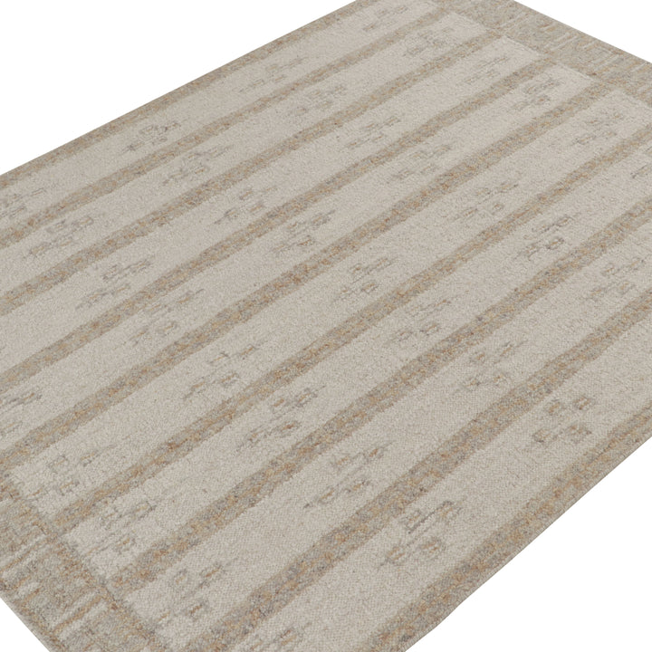 Grey Moroccan Berber Wool Rug - 7'9" x 10'6"