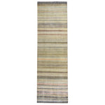 Multicolored Alchemy Contemporary Silk Runner - 3'10" x 13'2"