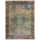 Mulitcolored Alchemy Traditional Silk Rug - 8'8" x 11'10"