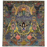 Multicolored Alchemy Traditional Wool Rug - 7'9" x 8'6"