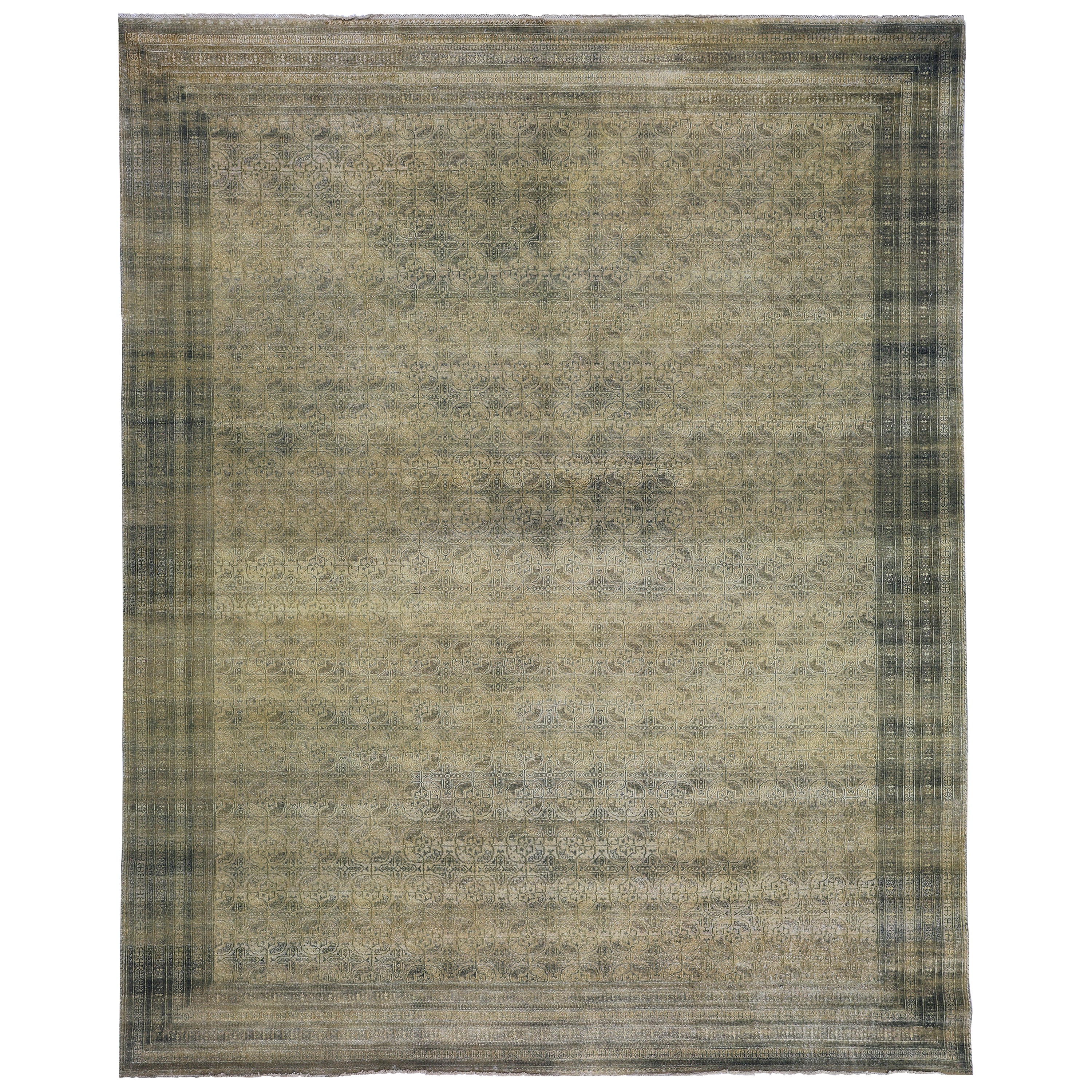 Beige Alchemy Traditional Wool Rug - 8' x 10'4"