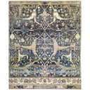 Black Alchemy Contemporary Silk Rug - 9'8" x 12'3"