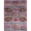 Purple Alchemy Traditional Silk Rug - 9' x 12'