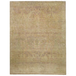 Gold Alchemy Traditional Silk Wool Blend Rug - 9'0" x 11'11"