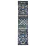 Blue Alchemy Traditional Silk Runner - 3' x 13'1"