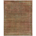 Red Alchemy Traditional  Silk Rug - 7'10" x 10'0"