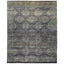 Grey Alchemy Traditional Silk Wool Blend Rug - 7'11" x 10'2"