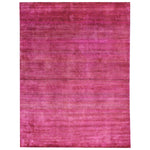 Pink Alchemy Contemporary Silk Rug - 8'11" x 11'8"