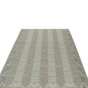 Grey Swedish Inspired Flatweave Wool Rug - 9'5" x 11'10"