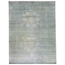 Blue Alchemy Contemporary Silk Rug - 8'11" x 11'10"