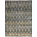 Black Alchemy Contemporary Silk Wool Blend Rug - 7'10" x 10'7"