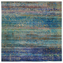 Blue Alchemy Traditional Silk Rug - 10'10" x 10'10"