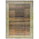 Brown Alchemy Traditional Silk Wool Blend Rug - 8'8" x 12'3"