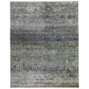 Blue Alchemy Traditional Silk Rug - 9'3" x 11'7"