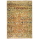 Gold Alchemy Traditional Silk Wool Blend Rug - 8'8" x 13'5"