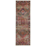 Red Alchemy Traditional Silk Runner - 3'4" x 10'7"