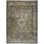 Multicolored Alchemy Traditional Silk Wool Blend Rug - 8'9" x 11'11"