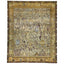 Gold Alchemy Traditional Silk Wool Blend Rug - 7'7" x 9'5"