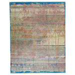 Pink Alchemy Contemporary Silk Rug - 9'1" x 11'9"