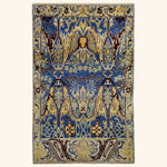 Blue Alchemy Contemporary Wool Rug - 4'2" x 6'7"