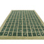 Green Contemporary Wool Rug - 9' x 12'