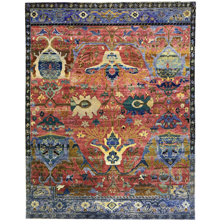 Multicolored Alchemy Traditional Wool Rug - 8'7" x 11'2"