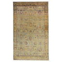 Brown Alchemy Traditional Wool Silk Rug - 10' x 15'9"