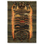 Multicolored Alchemy Tiger Wool Rug - 5'8" x 8'2"