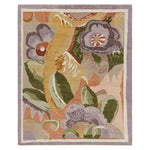 Multicolored Contemporary Wool Cotton Blend Rug - 8'1" x 9'10"