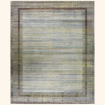 Multicolored Alchemy Traditional  Silk Wool Blend Rug - 15'10" x 20'4"