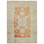 Ivory Alchemy Traditional Silk Rug - 8'9" x 12'5"