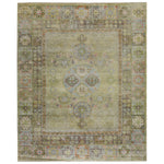 Green Alchemy Traditional Silk Rug - 8' x 10'