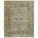 Green Alchemy Traditional Silk Rug - 8' x 10'