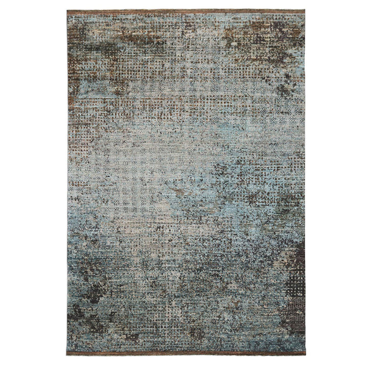 Blue Stelle Transitional Wool Rug - 8' x 10'