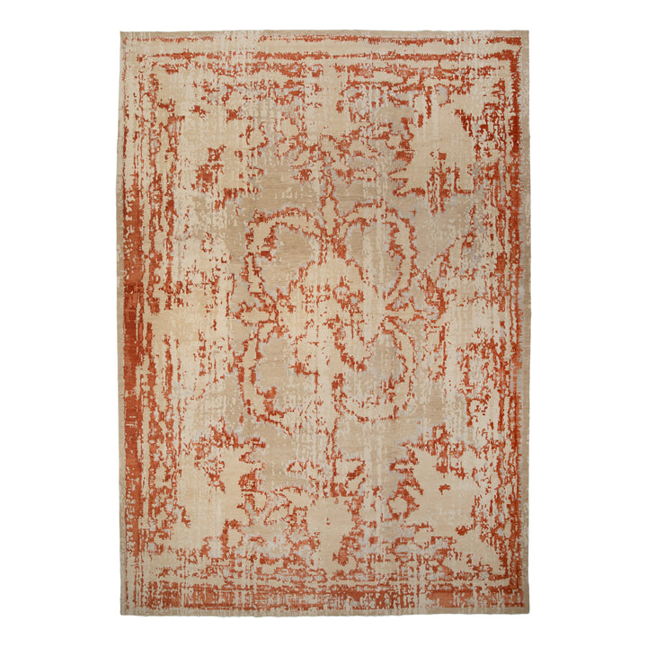 Transitional Wool/Silk Rug - 13'x18'