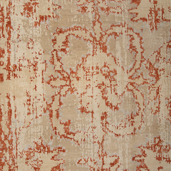 Transitional Wool/Silk Rug - 13'x18'