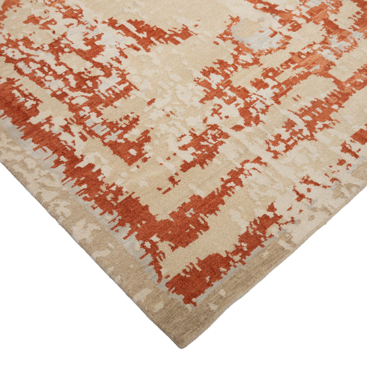 Transitional Wool/Silk Rug - 13'x18'