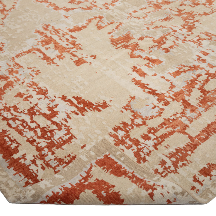 Transitional Wool/Silk Rug - 13'x18'