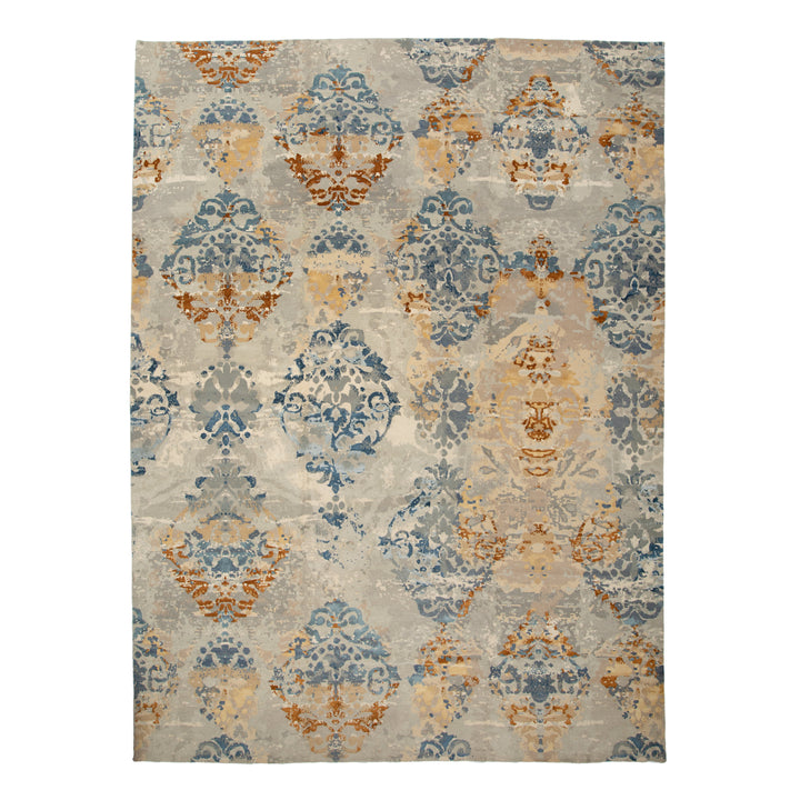 Contemporary Wool/Silk Rug - 13'x18'