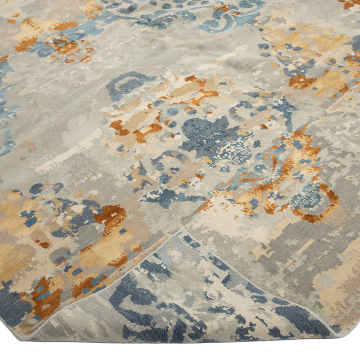 Contemporary Wool/Silk Rug - 13'x18'