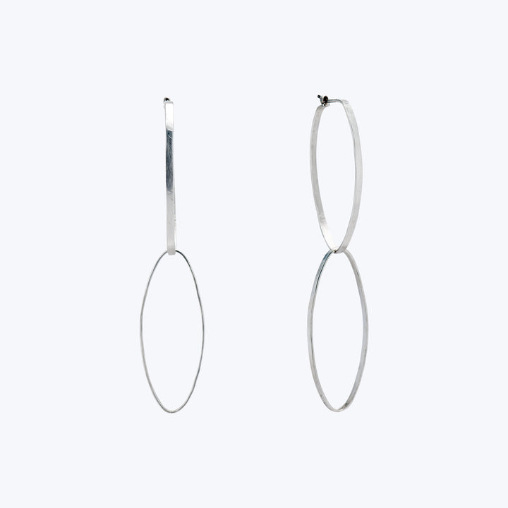 The Elizabeth Earrings Silver